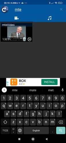 Extract Audio From Video Android Choose Video