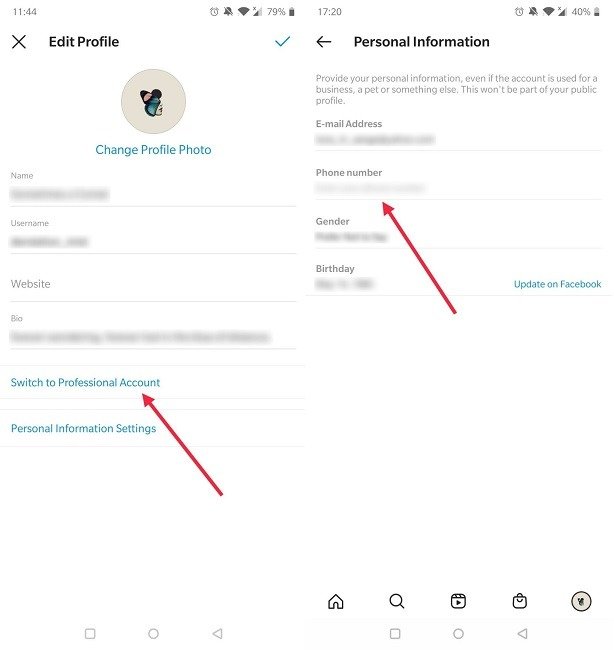 How To Prevent Users Finding You Instagram Edit Phone Number